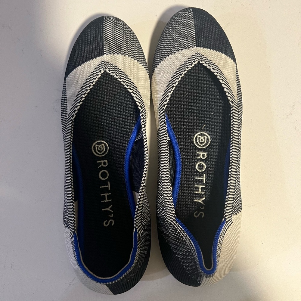 Rothys W size 7 Checkered